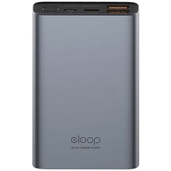 Eloop E36 12000 mAh Quick Charge 3.0+ PD ezüst